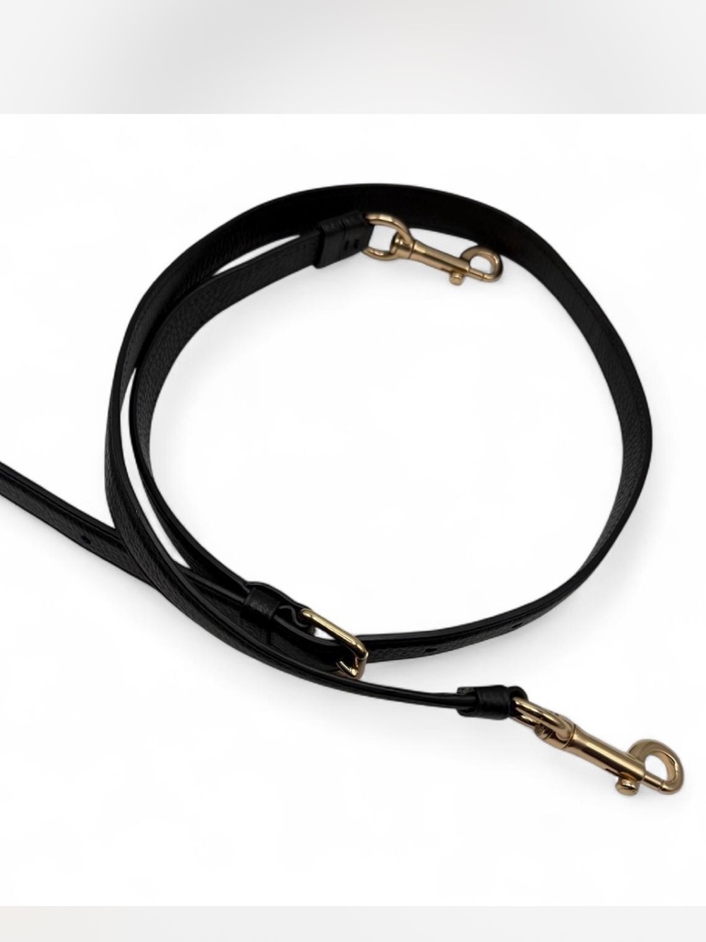 Coach Pebble Leather Crossbody Strap